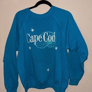 VINTAGE Cuffy's Cape Cod Massachusetts Sweatshirt Adult XL Women’s Pullover  90s